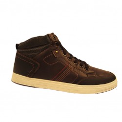 Scarpe traspiranti sport marrone biturbo